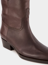 Paris Texas Brown Hilda Leather Boots