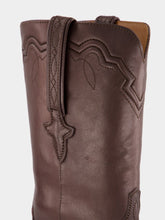 Paris Texas Brown Hilda Leather Boots