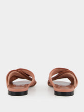 Paris Texas Texas Rose Flat Sandals in Nappa Leather