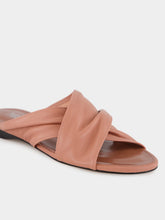 Paris Texas Texas Rose Flat Sandals in Nappa Leather