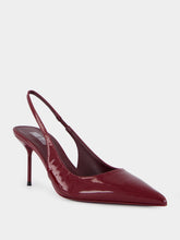Paris Texas Rouge Lidia Slingback 70 Patent Leather Heels