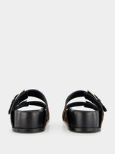 Paris Texas Leopard Cleveland Flat Sandals