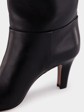 Paris Texas Black Elsa 75 Leather Knee-High Boots