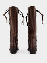 Paris Texas Chocolate Roxanne Leather Boots