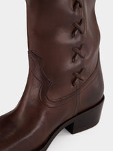 Paris Texas Chocolate Roxanne Leather Boots