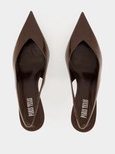 Paris Texas Ebano Lidia Patent Leather Slingbacks