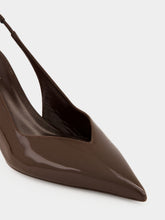 Paris Texas Ebano Lidia Patent Leather Slingbacks