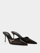 Paris Texas Tortoise Lidia 70 Patent Leather Mules