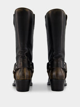 Paris Texas Black Roxy Brushed Leather Boots