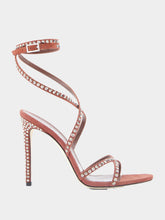 Paris Texas Holly Zoe Brown 105mm Leather Sandals