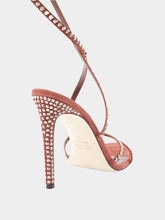 Paris Texas Holly Zoe Brown 105mm Leather Sandals