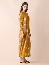 Paula Gray Printed Silk Crepe Dress