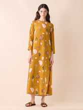 Paula Gray Printed Silk Crepe Dress