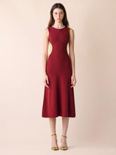 Paula Lemurian Knitted Dress With Side Openings