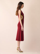 Paula Lemurian Knitted Dress With Side Openings