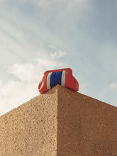 Paula Medine Cinnamon Stick Leather and Suede Clutch