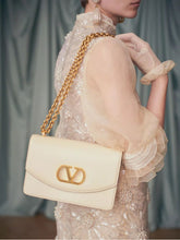 Valentino Garavani Butter Vain Shoulder Bag in Shiny Calfskin