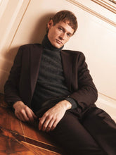 Boglioli Dark Brown Single-Breasted Wool Jacket