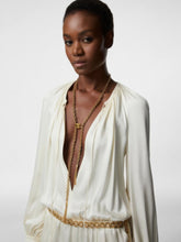 Tom Ford Gold Lariat Necklace in Brass