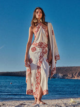 Johanna Ortiz Reinventing Embroidered Halter Dress