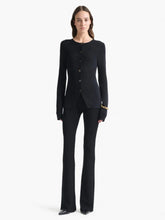 Altuzarra Black Florie Jersey Bootcut Trousers