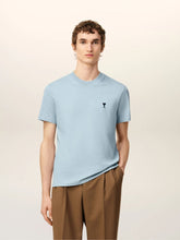 Ami Paris Blue Ami de Coeur Cotton T-Shirt