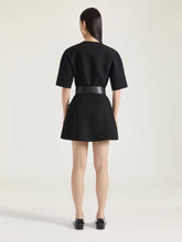 Givenchy Black Wool Mini Dress