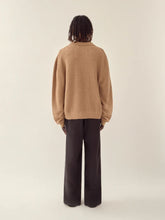 Commas Hazelnut Textured Knit Cardigan