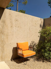 Orange Outdoor Croisette Sunbrella Armchair