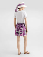 Dolce & Gabbana Majolica-Print Cotton Poplin Shorts