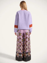 La DoubleJ Dusty Pink Silk Twill Palazzo Pants