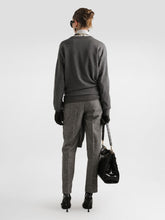 Dolce & Gabbana Grey V-Neck Cashmere Pullover
