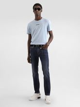 Dolce & Gabbana Light Blue Cotton T-Shirt with Embroidery