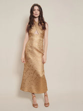 Gold Elegant Expedition Dress