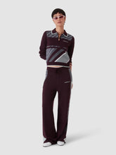 Casablanca Burgundy Tennis Merino Trousers