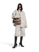 Balenciaga Taupe Medium Rodeo Leather Handbag