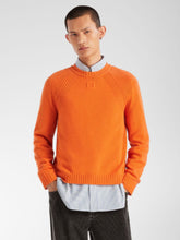 Fendi Orange Cashmere Crewneck Jumper