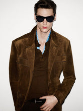 Tom Ford Brown and Black Slim T Leather Belt