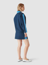 Casablanca Navy Punto Polo Collared Sweatshirt