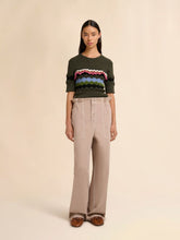 Marni Beige Cotton Nylon Paperbag Trousers