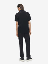 McQueen Black Cotton Cargo Trousers