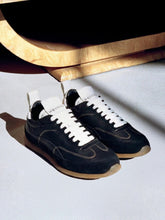 McQueen Black and White EC1 Sneakers