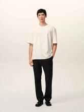 Ami Paris Black Wool Elasticated Waist Trousers