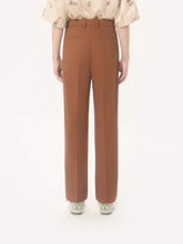Valentino Garavani Chocolate Cotton Gabardine Pants