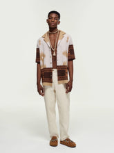 Alanui Chalk Sand Icon Piqué Cotton Shirt