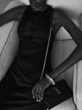 Saint Laurent Black Cassandre Envelope Chain Wallet