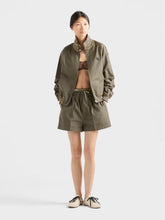 Prada Military Green Cotton Zip Jacket