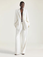 Givenchy White Double-Breasted Cocoon Jacket