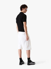 Casablanca White Pleated Baggy Shorts