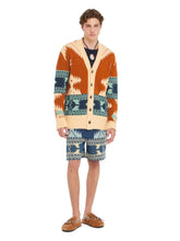 Alanui Sunrise Golden Dusk Jacquard Cardigan